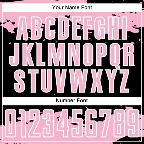 Maglia da calcio nera, frammento di luce astratta rosa-bianca, uniforme, sublimazione artistica personalizzata