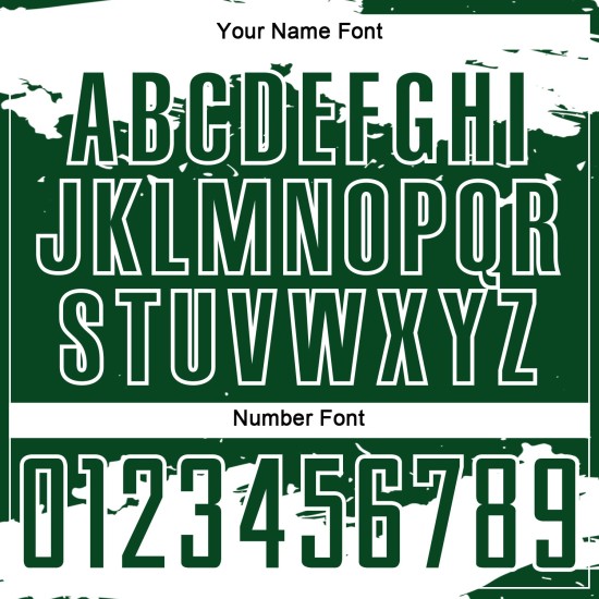 Frammento di maglia uniforme, arte sublimatica personalizzata astratta verde bianca da calcio