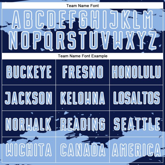 Maglia da calcio blu navy-bianca personalizzata con frammento di sublimazione, arte uniforme