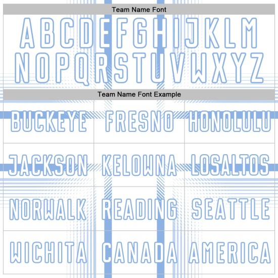 Maglia da calcio bianca con linee azzurre personalizzate con stampa a sublimazione