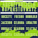 Maglia da calcio Frammento Neon Sublimazione Artistica Uniforme Personalizzata Astratto Blu Navy Verde-Bianco