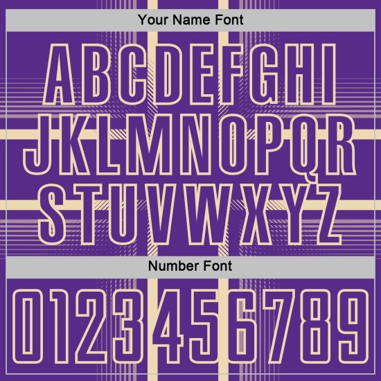 Maglia da calcio personalizzata con stampa sublimatica viola e crema