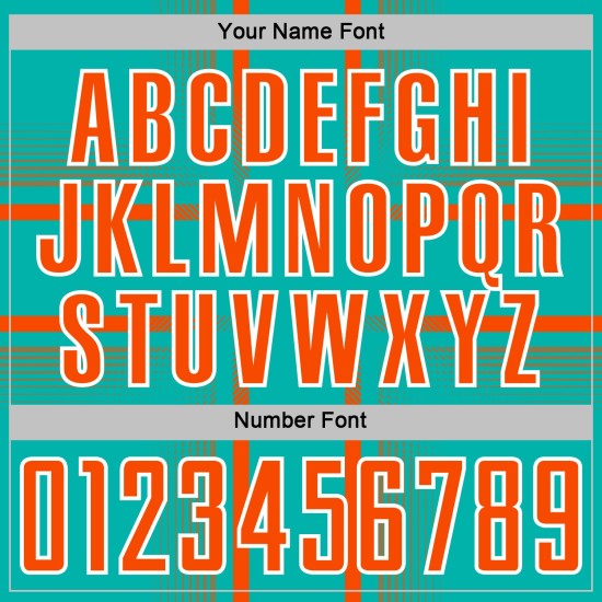 Maglia Arancione-Bianco Acqua Sublimazione Linee Personalizzate Uniforme Calcio